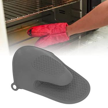 Imagem de 2 mini luvas de silicone para forno, luvas profissionais clássicas resistentes ao calor, antiderrapantes, duráveis, para mulheres, homens, cozinha, casa
