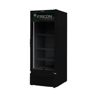 Imagem de Expositor Refrigerado de Bebidas Fricon 402 Litros VCFM402 Total Black - 220V