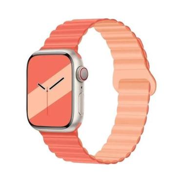 Imagem de Pulseira Esportiva Magnética Universal De Silicone Para Apple Watch Se