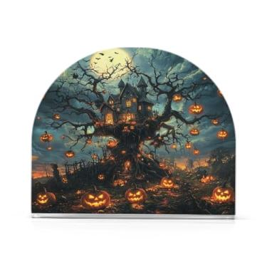 Imagem de xigua Porta-guardanapos de papel acrílico transparente elegante para mesas dispensador de papel de seda independente para mesa de jantar, restaurante, decoração de casa, pacote com 2