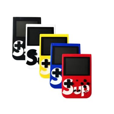 Imagem de Mini Game Portátil Sup Box Plus 400 Jogos Clássicos na Palma da Sua Mão, Retrô, Conexão TV, USB-C, Bateria Recarregável e Tela 3" Diversão para Crianças e Adultos