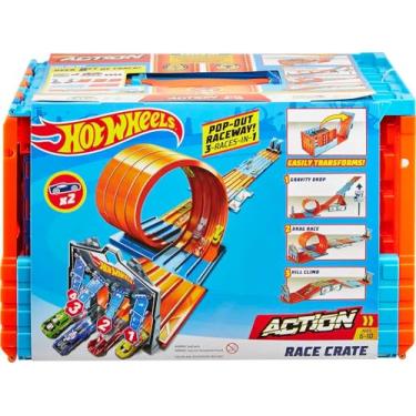 Imagem de Hot Wheels Action, Caixa de Corridas