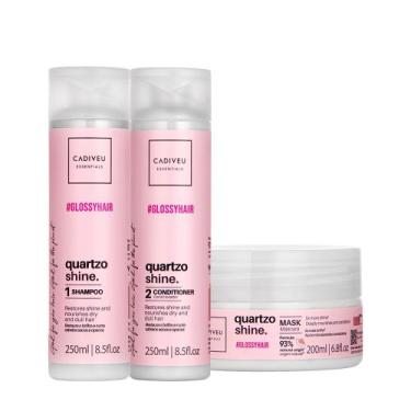 Imagem de Kit Cadiveu Professional Quartzo Shine Shampoo Condicionador e Máscara
