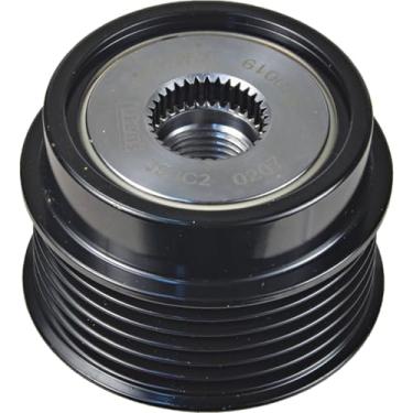 Imagem de DB Electrical Polia 206-58000 compatível com/substituição para Arrowhead 920019 5.8 cm Groove OD, tipo de ranhura serpentina, ID de 1,7 cm, 6 ranhuras, 6 cm OD, tipo de polia desacopladora, tamanho de