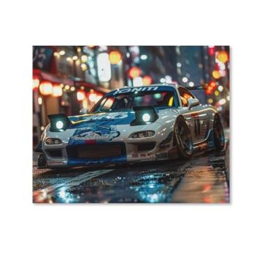 Imagem de HouLaiZhe Graffiti Modificado S15 Carro Esportivo Jdm Posters Tela Estética Decoração de Quarto Pintura de Parede Impressões Sala de Galeria Decoração de Parede para Quarto Sala de Estar Escritório 08