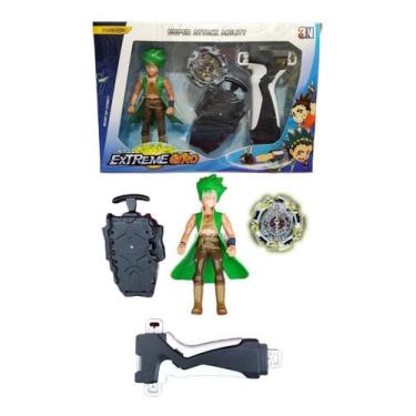 Imagem de Beyblade Burst Alter Chronos Super Lanç + Grip Ganhe Boneco - TD, Beyb