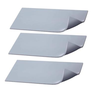 Imagem de UGPLM Conjunto de 3 almofadas de silicone para prensa térmica, dupla face, reutilizáveis ​​e práticas para uso doméstico e em pequenos negócios. Acessórios