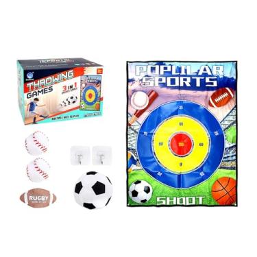 Imagem de Brinquedo de beisebol | Conjunto de jogos de futebol interno, divertido e portátil para crianças, interessante jogo de bola de futebol para jardim de infância, festas de fim de ano