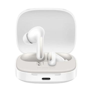 Imagem de Fone Bluetooth Xiaomi Redmi Buds 6 – Cancelamento de Ruído, Bluetooth 5.4 Branco
