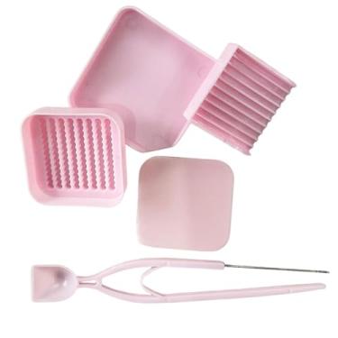 Imagem de shamjina Kit de 5 peças para organizar contas de fusão de 2,6 mm com alinhador, pinça e outras ferramentas eficientes para organização e projetos de