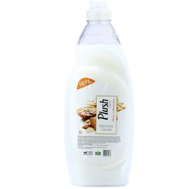 Imagem de Plush Care Sabonete Líquido Para As Mãos Aroma Aveia & Amêndoas 2 Litros