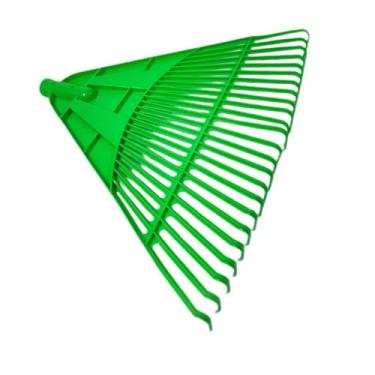 Imagem de Baoblaze Cabeça de ancinho para folhas de jardim, ferramenta de jardinagem para remoção de folhas, peças de reposição para ferramentas manuais, com, Verde