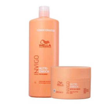 Imagem de Nutri-Enrich Condicionador 1L e Máscara 150ml - Wella - Wella Professi