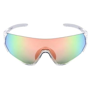 Imagem de Óculos de Sol Esportivo Premium Polarizado Ciclismo Bike Corrida Baixa Pace UV400 Masculino Feminino Unisex - Modelo Rider - Cacife Brand (Cristal Rose Espelhado)