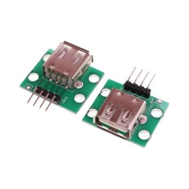 Imagem de Adaptador Conversor Micro Mini USB Fêmea Macho Para Conector De Pino D