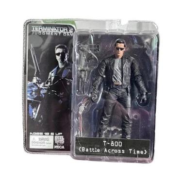 Imagem de Figura De Ação PVC Terminator T-800 T-1000 De 18cm, Modelo De Brinqued