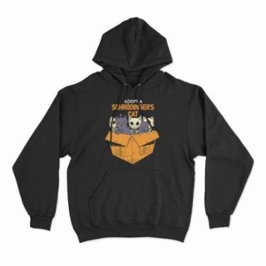 Imagem de Moletom Studio Geek Com Capuz Adopt A Schrödinger's Cat Unissex-Unissex