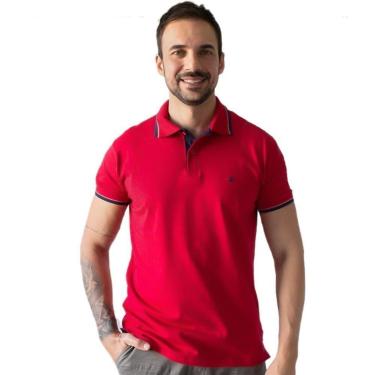 Imagem de Camisa Masculina Polo Manga Punho Curta Stretch Anticorpus-Masculino