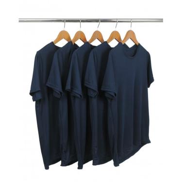 Imagem de Kit 5 Camisetas Masculinas Dry UV 30+-Masculino