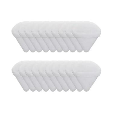 Imagem de Puff De Pó Triangular Macio E Peludo 2/5/10/20 Peças Uso Úmido E Seco 