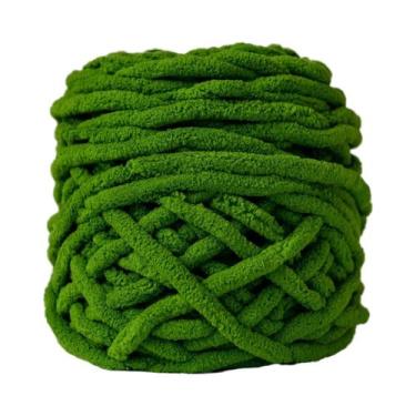 Imagem de Fio De Tricô De Chenille Macio, Linha De Algodão Ice Strip, Lã DIY Par