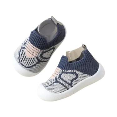 Imagem de Sapatos Antiderrapantes E Respiráveis Para Bebês, Meias De Berço Com S