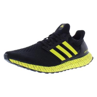 Imagem de adidas Ultraboost 5.0 DNA Tênis de corrida masculino, Preto/Amarelo, 43