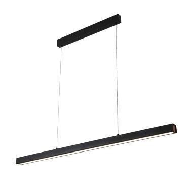 Imagem de Pendente Moderno Dritta Preto 120cm Led 24W 4000K Bivolt DS9765 Delis