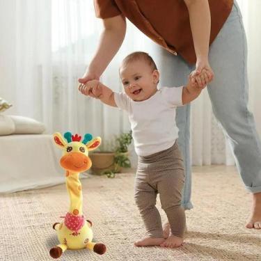 Imagem de Brinquedo Musical Girafa Falante E Dançante Com Canções Infantis, Pres