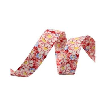 Imagem de Fita floral dupla face 2 metros-38mm, faça você mesmo, acessórios de r