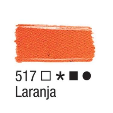 Imagem de Tinta Tecido Fosca 37ml Tons Claros Acrilex, 517 - LARANJA