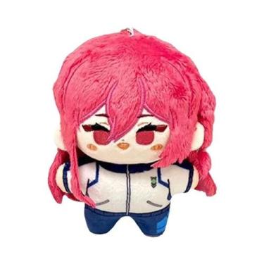 Imagem de Chaveiro De Pelúcia Cosplay Anime Blue Lock Michel Caesar Nagi Seishir