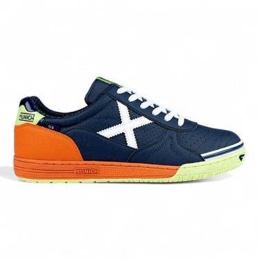 Imagem de Chuteira Futsal Munich G-3 Profit Sport Adulto, Azul, 39