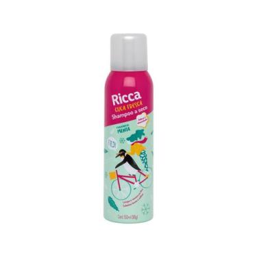 Imagem de Shampoo a Seco Ricca 150ml Fragâncias Menta Maçã Berries, 150ml