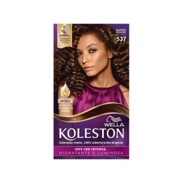 Imagem de Tinta de Cabelo Koleston Marrom Sedução 537, Marrom