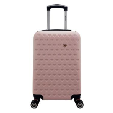 Imagem de Mala Rígida De Fibra 360° Tamanho Pequena - Gladiador - C1 - Rosé