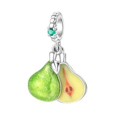 Imagem de Pingentes De Trevo De Quatro Folhas Verde, Abacate E Cacto Em Prata 92