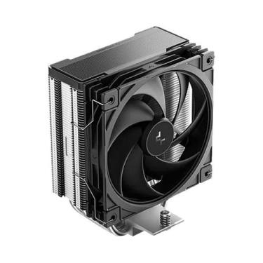 Imagem de Cooler De CPU ARGB PWM DEEPCOOL AG400 Com 4 Tubos De Calor E Radiador 