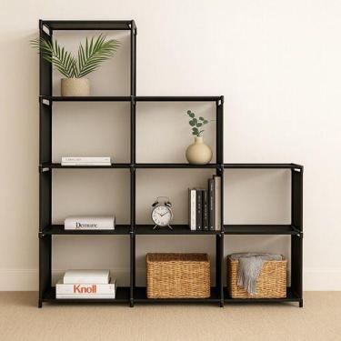Imagem de Estante Pratica Desmontável e Modular Multiuso Organizadora Vários Amb