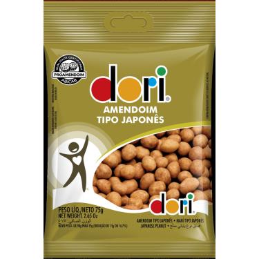 Imagem de Amendoim Japonês Dori 75 g Pacote Crocante