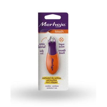 Imagem de Cortador de Unha Lateral Touch  Merheje  Corte Preciso e Conforto Ergo