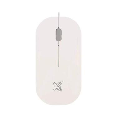 Imagem de Mouse Maxprint Surface, 1200DPI, 3 Botões, USB, Branco - 60000135