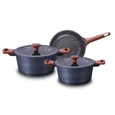 Imagem de Conjunto De Panelas Titanium 3 Peças Mta 8450, MTA