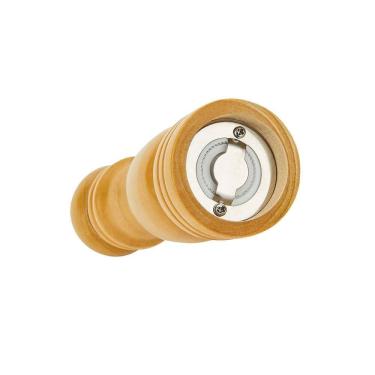 Imagem de Moedor de Sal e Pimenta 20cm Bambu Sistema Cerâmico Antibacteriano Multigrãos Amadeirado Euro Home