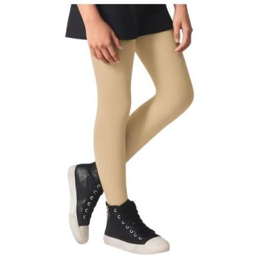 Imagem de Meia Calça Fio 80 Infantil Algodão Selene 9555.002, Marfim, P