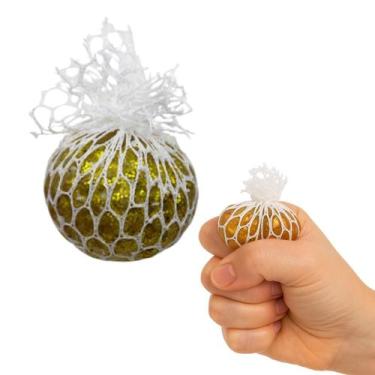 Imagem de Bolinha Gel Para Apertar Antiestresse Sensorial Divertido p/ Crianças 