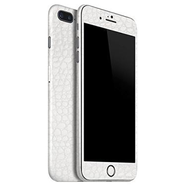 Imagem de Skin Premium - Adesivo Estampa Couro Iphone 7 Plus (Branco)