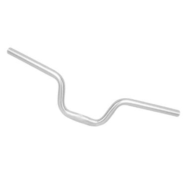 Imagem de YIJU Guiador riser para dobrável em forma de guiador riser peças de, Prata H120mm