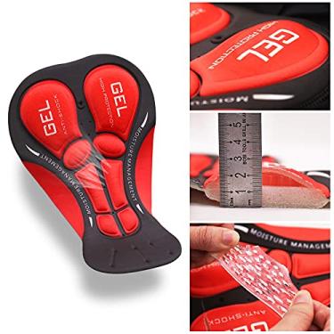 Imagem de Tingpai Homens ciclismo cuecas calções respirável acolchoado mtb biking equitação calções