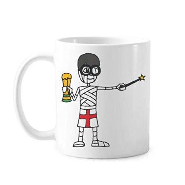 Imagem de Caneca Troféu de Futebol Americano UK Wizard Mummy Cerâmica Café Porcelana Utensílios de Mesa
